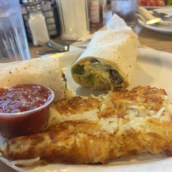The Egg & I - Breakfast Burrito with Hasbrowns - Breakfast & Brunch Near Me - Saint Paul, Minnesota