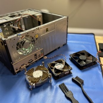 Restore Hub - Dirty fan vs clean fan - IT Services & Computer Repair Near Me - Sandy, Oregon