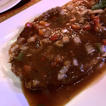 Kingston Wok - A Bit Too Much Sauce For Me- But This Crispy Red Snapper W/ A Subtle Thai Chili Taste Was Divine - Asian Fusion Near Me - Kingston, New York