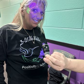 Adorn My Face - Lit up my face to celebrate!! Free hand! - Face Painting Near Me Adorn My Face - Lit up my face to celebrate!! Free hand! - Face Painting Near Me