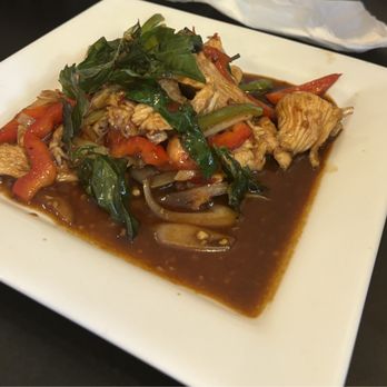 Siam Bangkok Cuisine - Pad basil chicken - Thai Near Me - Harmony, Pennsylvania Siam Bangkok Cuisine - Pad basil chicken - Thai Near Me - Harmony, Pennsylvania