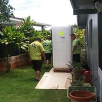 You Move Me - Rolling it through our neighbor's lawn (thanks, neighbor!!) - Movers Near Me - Honolulu, Hawaii You Move Me - Rolling it through our neighbor's lawn (thanks, neighbor!!) - Movers Near Me - Honolulu, Hawaii