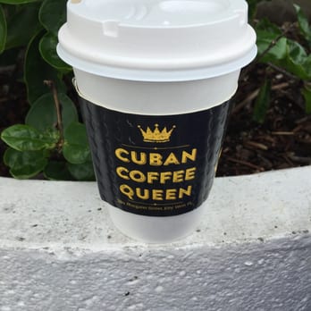 Cuban Coffee Queen Waterfront - Cafe con Leche (a Cuban espresso served with steamed milk - no sugar, hot - 12 oz for $2.25 tax included) - Coffee & Tea Near Me - Key West, Florida Cuban Coffee Queen Waterfront - Cafe con Leche (a Cuban espresso served with steamed milk - no sugar, hot - 12 oz for $2.25 tax included) - Coffee & Tea Near Me - Key West, Florida