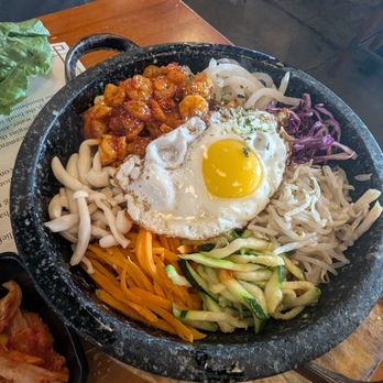 Tang Jip - Seafood bibimbap. - Korean Near Me - Alameda, California