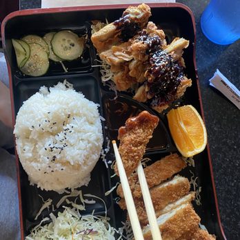 Banzai Sushi - Sesame beef tonkotsu bento - Sushi Bars Near Me - Sacramento, California Banzai Sushi - Sesame beef tonkotsu bento - Sushi Bars Near Me - Sacramento, California