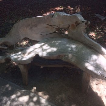 Tower Cafe - Cool wooden bench in garden. One of many! - Breakfast & Brunch Near Me - Sacramento, California Tower Cafe - Cool wooden bench in garden. One of many! - Breakfast & Brunch Near Me - Sacramento, California