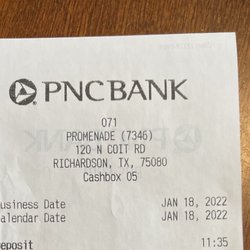 PNC Bank - Same address, new bank!