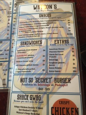 Menu photo 6 Watson's Shack & Rail Champaign, IL Menu photo 6 Watson's Shack & Rail Champaign, IL
