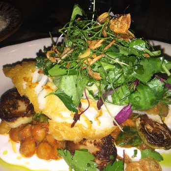 Scratch & Co - Fresh Cod: added to menu chickpea stew, brussel sprouts, fingerling potatoes, fresh dill, yogurt **Amazing meal!** - Cocktail Bars Near Me - Pittsburgh, Pennsylvania Scratch & Co - Fresh Cod: added to menu chickpea stew, brussel sprouts, fingerling potatoes, fresh dill, yogurt **Amazing meal!** - Cocktail Bars Near Me - Pittsburgh, Pennsylvania