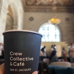 Crew Collective & Café - Ice chai latte