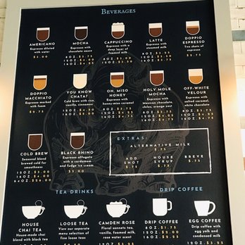Brother Joe - Menus board - Coffee & Tea Near Me - Seattle, Washington Brother Joe - Menus board - Coffee & Tea Near Me - Seattle, Washington