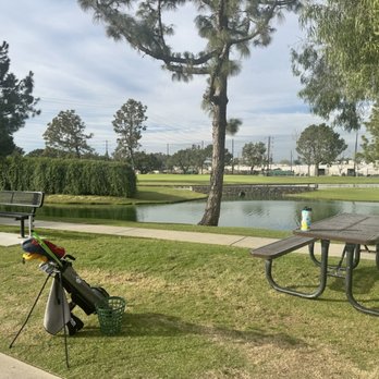 Iron-Wood Nine Golf Course - Our golf clubs and bench - Golf Near Me - Cerritos, California Iron-Wood Nine Golf Course - Our golf clubs and bench - Golf Near Me - Cerritos, California