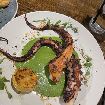 Lucille's - Grilled Octopus Dinner - New American Near Me - Houston, Texas