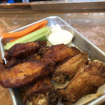 Devils Backbone Brewing Company - Thai wings were very good. Other half are dry rubbed, which were also ok. - American Near Me - Roseland, Virginia Devils Backbone Brewing Company - Thai wings were very good. Other half are dry rubbed, which were also ok. - American Near Me - Roseland, Virginia