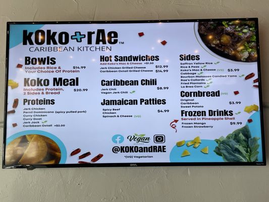 Menu photo 2 Koko+Rae Caribbean Kitchen Louisville, KY Menu photo 2 Koko+Rae Caribbean Kitchen Louisville, KY