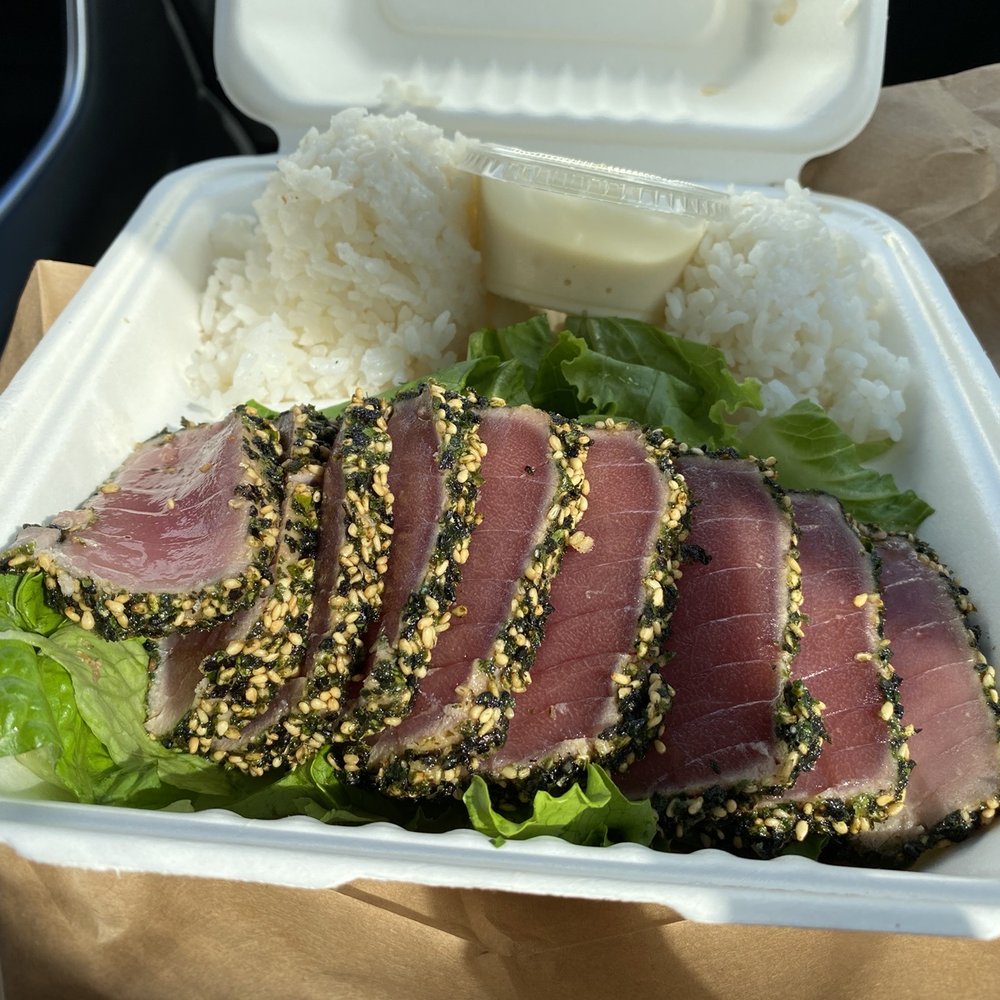 Fresh Catch - Furikake Seared Tuna: $16 - Hawaiian Near Me - Honolulu, Hawaii Fresh Catch - Furikake Seared Tuna: $16 - Hawaiian Near Me - Honolulu, Hawaii
