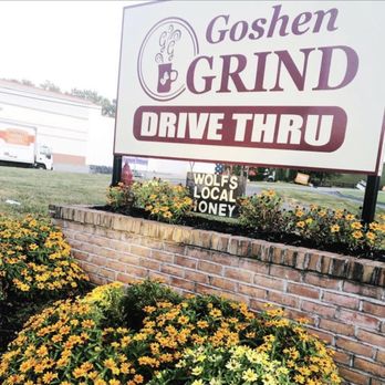 Goshen Grind - Entrance Sign at Goshen Grind - Coffee & Tea Near Me - Goshen, Ohio