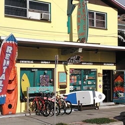 Shoreline Surf and Skate Shop - View from Gulf Blvd