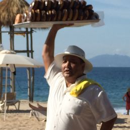 Best beach vendor ever: the donut man! Best beach vendor ever: the donut man!