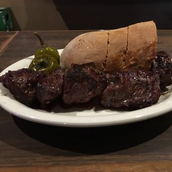 Santarpio's - Steak tips, bread, pepper - Pizza Near Me - Boston, Massachusetts