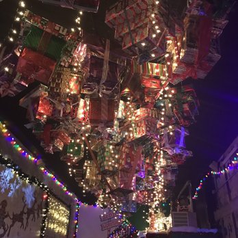 Tinsel - Gifts hanging from the ceiling - Bars Near Me - Philadelphia, Pennsylvania