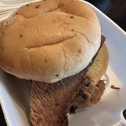 Herman's Meat & Smokehouse - Brisket Sandwich