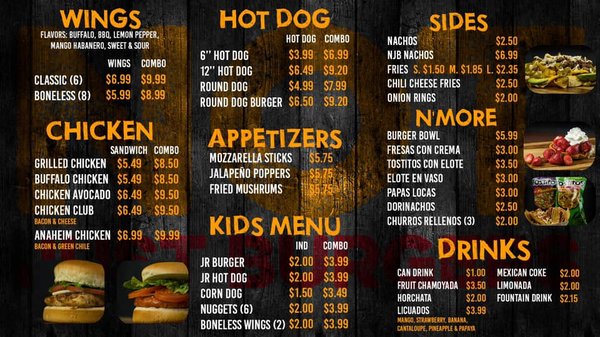 Menu photo 3 Not Just Burgers El Paso, TX