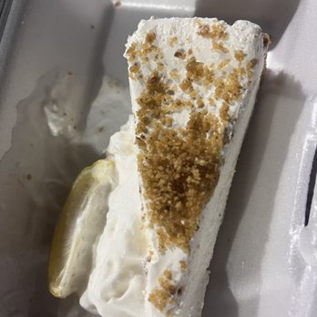 Hideaway Pizza - Lemonade cheesecake pie slice - Pizza Near Me - Enid, Oklahoma Hideaway Pizza - Lemonade cheesecake pie slice - Pizza Near Me - Enid, Oklahoma