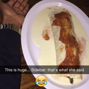 La Costilla Grill - From HIS snapchat but it was as big as his forearm! - Mexican Near Me - Atlanta, Georgia La Costilla Grill - From HIS snapchat but it was as big as his forearm! - Mexican Near Me - Atlanta, Georgia