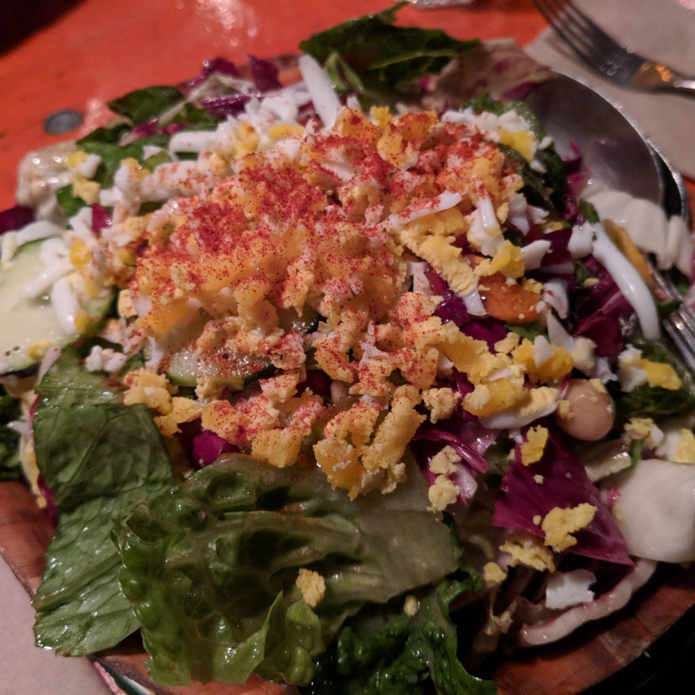 PizzaHacker - Intermezzo ($7.36 medium) - 3 stars. Fine, not amazing. Too many chicories, giving it a pretty bitter flavor. Sat dinner 2018-04-21 - Pizza Near Me - San Francisco, California PizzaHacker - Intermezzo ($7.36 medium) - 3 stars. Fine, not amazing. Too many chicories, giving it a pretty bitter flavor. Sat dinner 2018-04-21 - Pizza Near Me - San Francisco, California