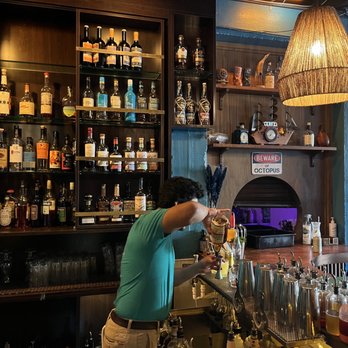 Test Pilot - Watch out for the octopus! - Tiki Bars Near Me - Santa Barbara, California