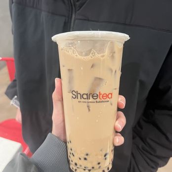 Sharetea - Hokkaido Pearl Milk Tea w/ Mini Boba - Coffee & Tea Near Me - Fountain Valley, California Sharetea - Hokkaido Pearl Milk Tea w/ Mini Boba - Coffee & Tea Near Me - Fountain Valley, California