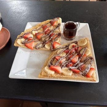 Cafe Tacuba - Strawberry banana crepes - Mexican Near Me - Cedar Rapids, Iowa