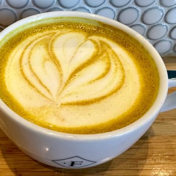 Forthright - Golden Milk Latte - Cafes Near Me - Austin, Texas