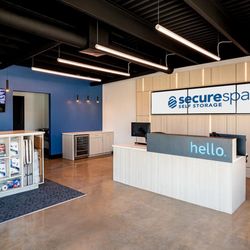 SecureSpace Self Storage Murray - A welcoming lobby and workspace with free wifi, packing supplies, boxes, and locks for your units.