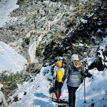 San Antonio Falls - Short hike - Hiking Near Me - Mount Baldy, California