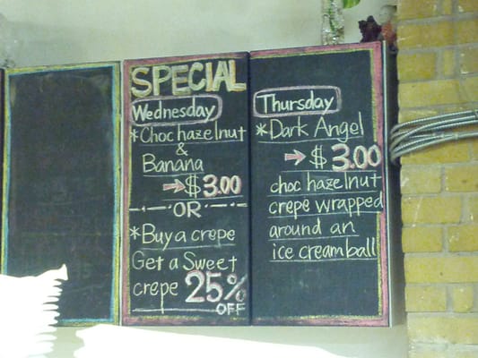 Menu photo 2 Crepe It Up Toronto, ON