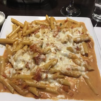 Anna's Pizza - Penne ala vodka w added baked cheese - Pizza Near Me - Kilmarnock, Virginia Anna's Pizza - Penne ala vodka w added baked cheese - Pizza Near Me - Kilmarnock, Virginia