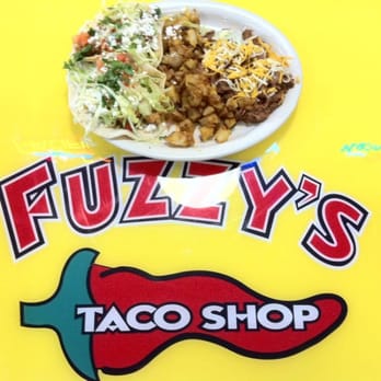 Fuzzy's Taco Shop - Two Taco Plate - Mexican Near Me - Carrollton, Texas