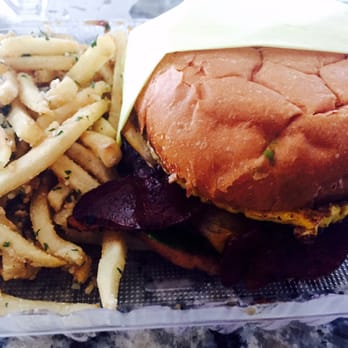 Pocket Burger Shack - Pocket burger. I don't get the hype - Burgers Near Me - Sunset Beach, California