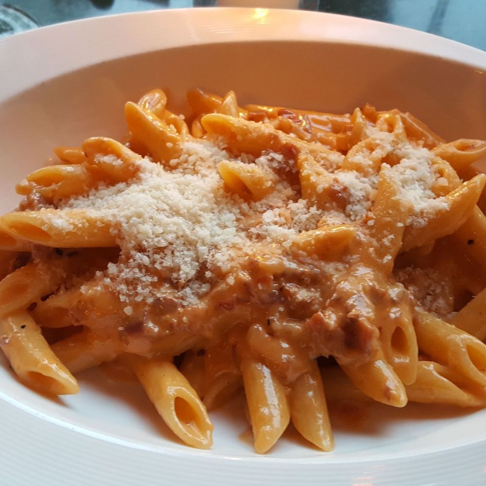 Corks - Prosciutto pasta, again - Wine Bars Near Me - San Francisco, California Corks - Prosciutto pasta, again - Wine Bars Near Me - San Francisco, California
