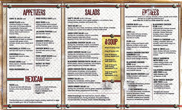 Menu photo 1 Lorado's Mason City, IA Menu photo 1 Lorado's Mason City, IA