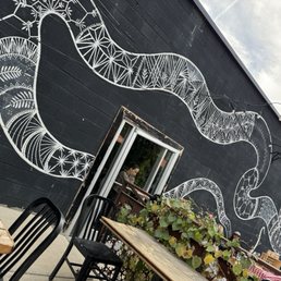 Outdoor patio.