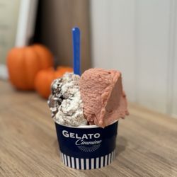 Gelato Cimmino - Cookies and cream, strawberry 6 oz $8.50
