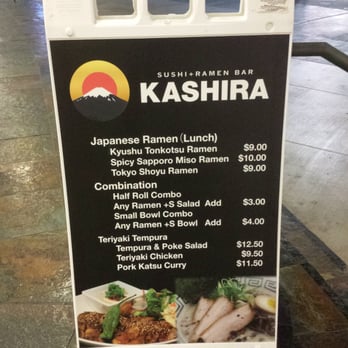 Kashira Sushi - Sign outside - Japanese Near Me - Los Angeles, California