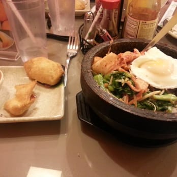 Noodles Pho U - Stone bowl and crab Rangoon, so good! - Vietnamese Near Me - Bolingbrook, Illinois