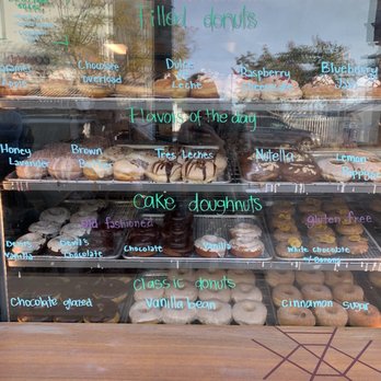 Devil's Dozen Donut Shop - Window display- so many yummy options! - Donuts Near Me - San Diego, California Devil's Dozen Donut Shop - Window display- so many yummy options! - Donuts Near Me - San Diego, California