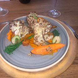 Restauracja Enoteka - Baked cauliflower, main course