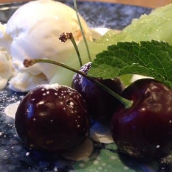 Jardin Iwaki - Dessert was ginger ice cream and some fruit. Light and simple. - Japanese Near Me - Montreal, Quebec