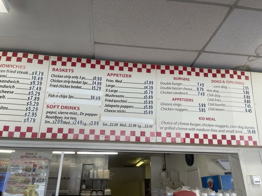 Menu photo 1 Super Burger Drive In Gilroy, CA
